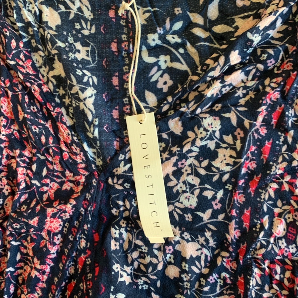 FLORAL BLOUSE - Picture 4 of 5